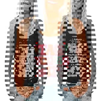 Dear Parents Tag You're It From Teacher Last Day Of School Women Tank Top - Thegiftio