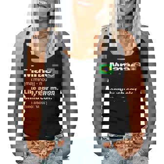 Definition Of Mamae Brazilian Mama Mother's Day Women Tank Top - Thegiftio UK