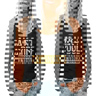 Make It A Double Twin Mom Cute Mother Of Twins Mother's Day Women Tank Top - Monsterry