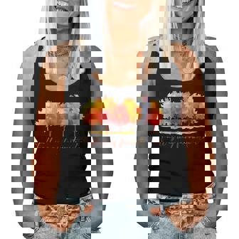 Fall Is My Favorite Color Autumn Tree Line Fall Tree Women Tank Top - Thegiftio