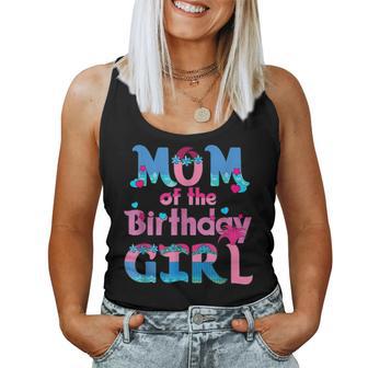 Family Party Decorations Mom Of The Birthday Girl Women Tank Top - Thegiftio UK