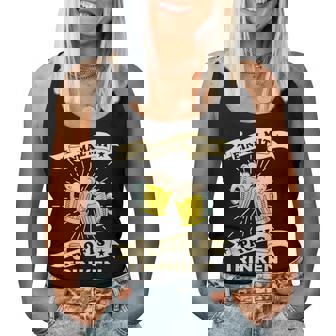 Father's Day Himmelfahrt Einmal Mit Profis Drinking Beer Drinker Tank Top Frauen - Geschenkecke
