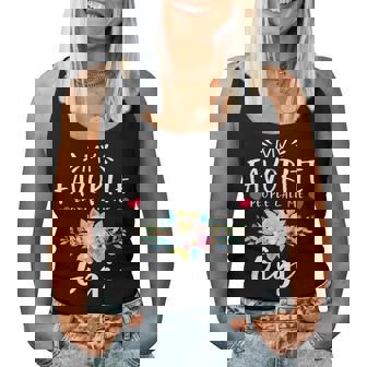My Favorite People Call Me Gigi Floral Women Tank Top - Monsterry