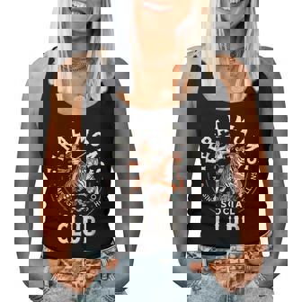 Feral Moms Social Club Raising Hellions Tiger Mother's Day Women Tank Top | Mazezy