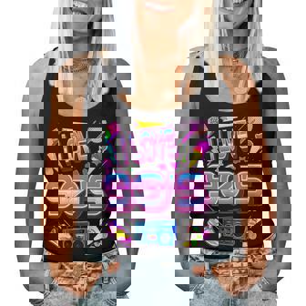 Fiesta Con Cinta De Casete Retrointage Con Música De Los 80 Y 90 Cuello Camiseta sin mangas para mujer - Regaloses