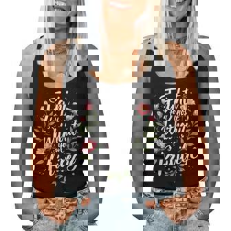 Fight For Those Without Your Privilege Floral Women Women Tank Top - Thegiftio