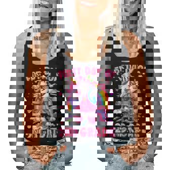 First Day Of 2Nd Grade Unicorn Back To School Girls Outfits Women Tank Top | Mazezy