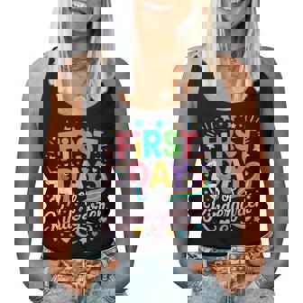 First Day Of Kindergarten Girls Unicorn First Day Of School Women Tank Top - Thegiftio