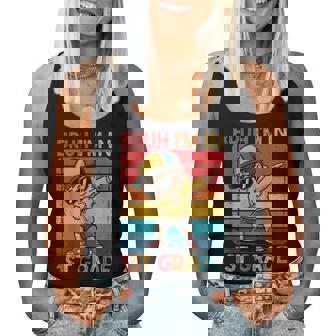 First Grade Dabbing Boy Bruh I'm In 1St Grade Student School Women Tank Top | Mazezy