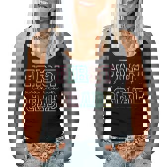 First Grade Dream Team 1St Grade First Day Of School Teacher Women Tank Top | Mazezy