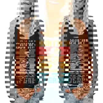 First Grade Flossing Boy Bruh I'm In 1St Grade Student Women Tank Top | Mazezy