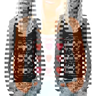 First Grade Is My Jam 1St Grade Strawberry Back To School Women Tank Top | Mazezy