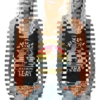 Fisioterapia Fisioterapia Retro Cuello Camiseta sin mangas para mujer - Regaloses