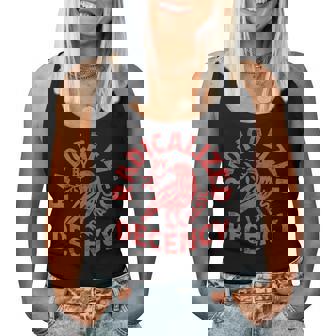 Floral Radicalized By Basic Decency Feminist Activist Women Tank Top | Mazezy