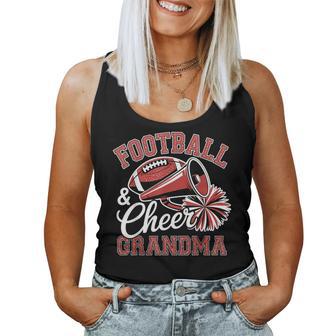 Football Cheer Grandma For Vintage Cheerleader Women Tank Top - Thegiftio