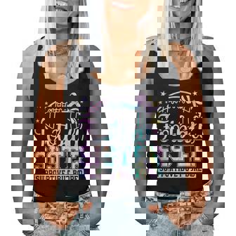 Football Sister Supportive But Bored Football Sister Women Tank Top - Thegiftio