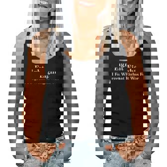 I Forget What Eight Was For Sarcastic Women Tank Top - Monsterry