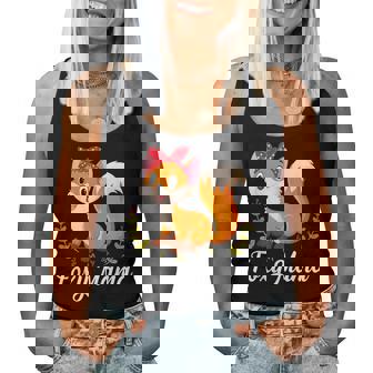 Fox Animal Lover Cute Foxy Mama Mother's Day Women Tank Top - Monsterry