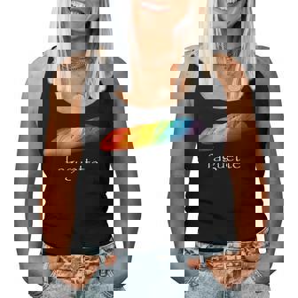 Baguette Rainbow Faguette Lgbt Pride Month Women Tank Top - Monsterry