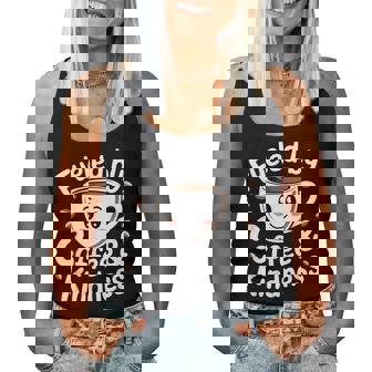 Coffee Lover Fueled By Coffee And Kindness Women Tank Top - Thegiftio