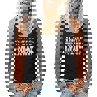 Drinking You Might Be Drunk レディースタンクトップ - Kawaiitshirt