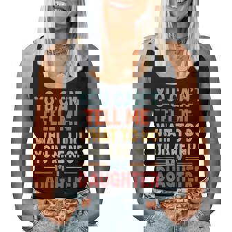 Father Daddy From Daughter Fathers Day レディースタンクトップ - Kawaiitshirt