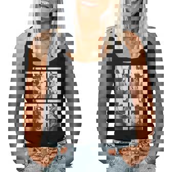 Horse Wearing Sunglasses Photobooth Selfie Farm Animal Women Tank Top | Mazezy