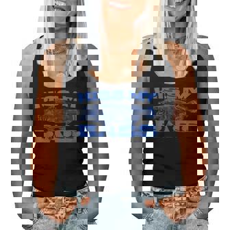 Kiss My-Bass Fishing Lover Bass Fisher Mens Women Tank Top - Monsterry