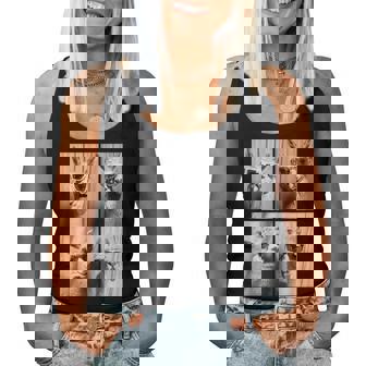 Llamas With Sunglasses Cool Llama Animals Photo Booth Women Tank Top - Thegiftio