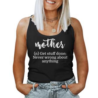 Mom Definition Women Tank Top - Monsterry