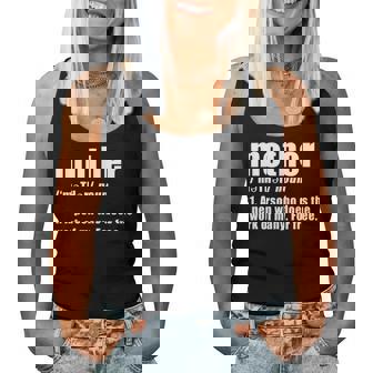 Mom Definition Women Tank Top | Mazezy