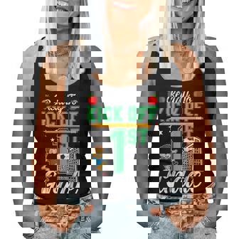 Ready To Kick Off 1St Grade Soccer Back To School Boys Women Tank Top - Thegiftio