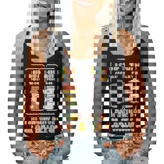 Sped Teacher Special Education First Coffee Then Data Women Tank Top | Mazezy