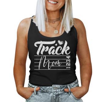 Track & Field Mom Mama Running Lover Women Women Tank Top - Thegiftio UK