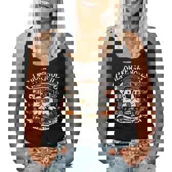 Gilmore Cozy Ghouls Ghost Parody Halloween Fall For Gilmore Women Tank Top | Mazezy