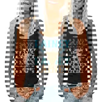 Girl Lainey Name Personalized Name Cowgirl Women Tank Top - Thegiftio