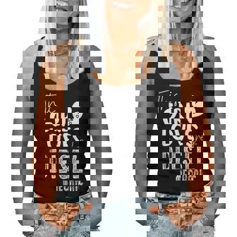 Girl Loves Diesel メカニックシャツ 面白いバレンタインデーギフト レディースタンクトップ - Kawaiitshirt