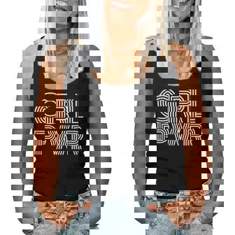 Girl Power Grl Pwr Citation De Motivation S Féministes Débardeur pour femme - Cadeauxyz