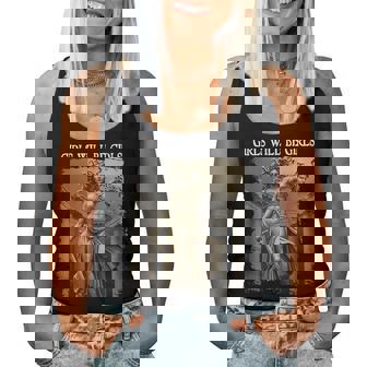 Girl Will Be Girls Feminism Medusa Feminist Women Women Tank Top - Thegiftio