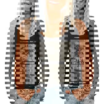 Girl Will Be Girls S Medusa Feminist Women Women Tank Top | Mazezy