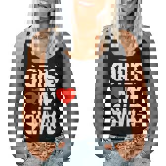 Girls Love Mywag シャツ おもしろい言葉 ガールズ Love Mywag レディースタンクトップ - Kawaiitshirt