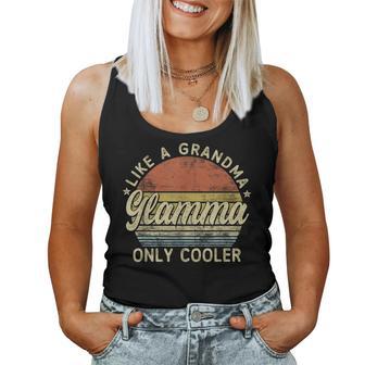 Glamma Like A Grandma Only Cooler Mother's Day Glamma Women Tank Top - Thegiftio UK