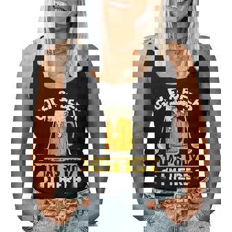 Golf And Beer That's Why I'm Here 面白いゴルファーの言葉 レディースタンクトップ - Kawaiitshirt