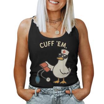 Goose Nurse Er Nurse Rn Nurse Cuff Em Nurse Practitioner Women Tank Top - Thegiftio UK