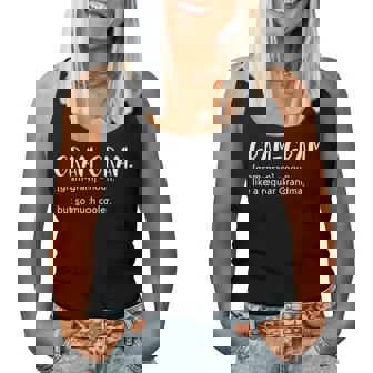 Gram-Gram Mother's Day For Grandma Gram-Gram Women Tank Top | Mazezy