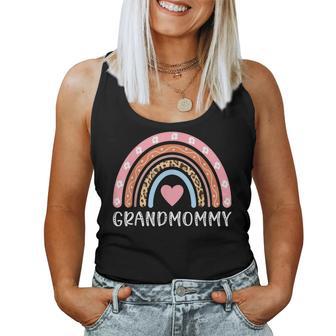 Grandmommy Grandma Rainbow Grandmommy Grandmother Women Tank Top - Thegiftio UK