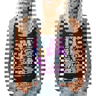 Groovy In My Cheer Leader Era Youth Cheerleader Cheerleading Women Tank Top | Mazezy