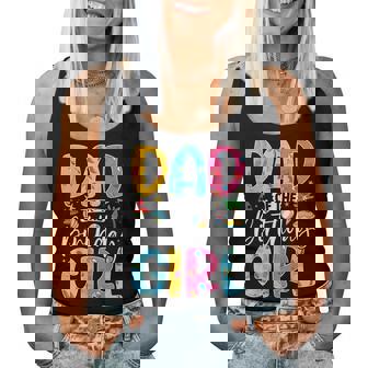 Groovy Dad Of The Birthday Girlummer Retro Party Apparel Canotta da donna - Novitaregali