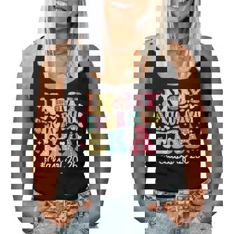 Groovy In My Senior Mom Era Class Of 2026 Senior Mom 2026 Women Tank Top - Thegiftio