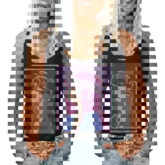 Hailatanad Anime Girl Japaneseaporwave Aesthetic レディースタンクトップ - Kawaiitshirt